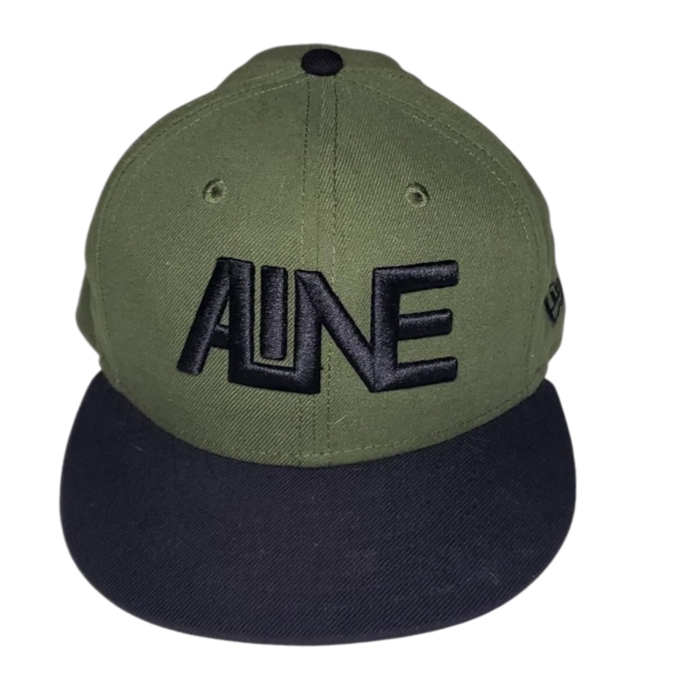 New Era Aline Olive Green & Black 9FIFTY Snapback